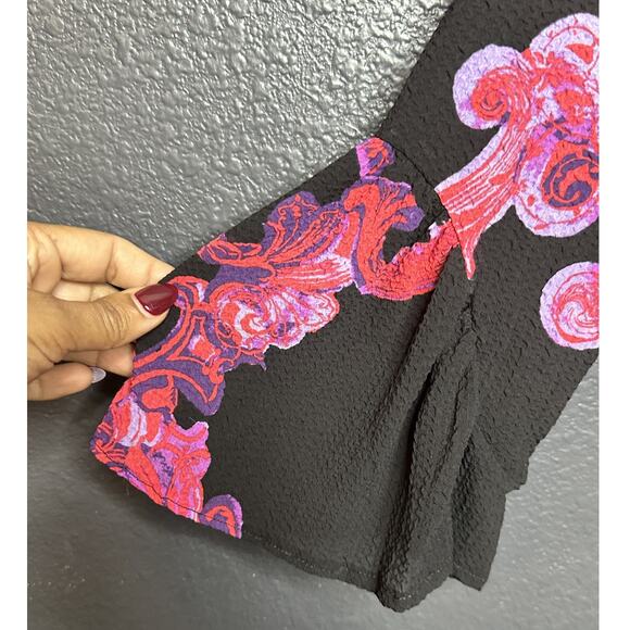 Intimately Free People Womens Floral Symphony Bell Sleeve Slip Tunic Dress XS/TP - Picture 8 of 11